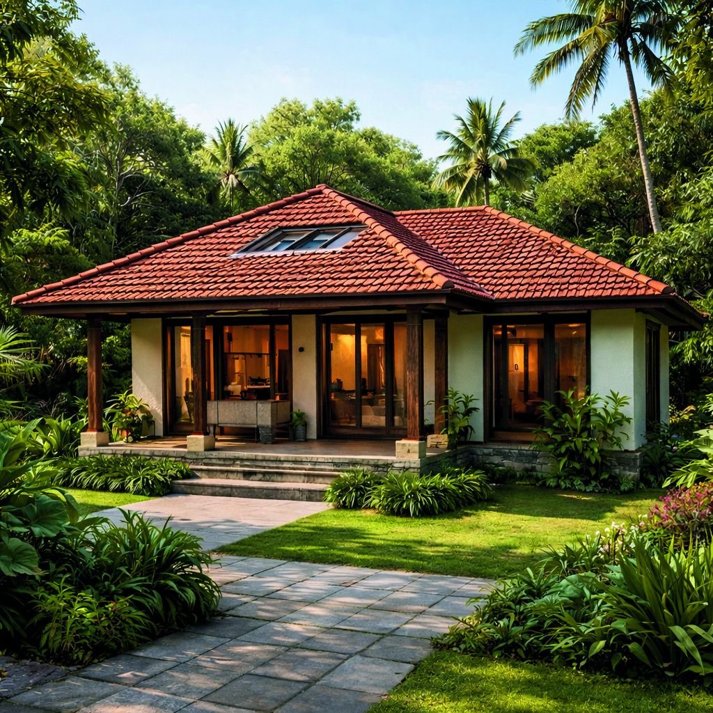 Tropical holiday home option